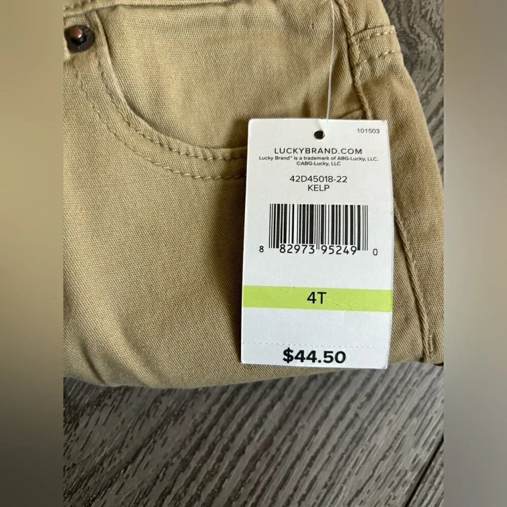 Lucky brand authentic skinny stretch with adjustable waist band